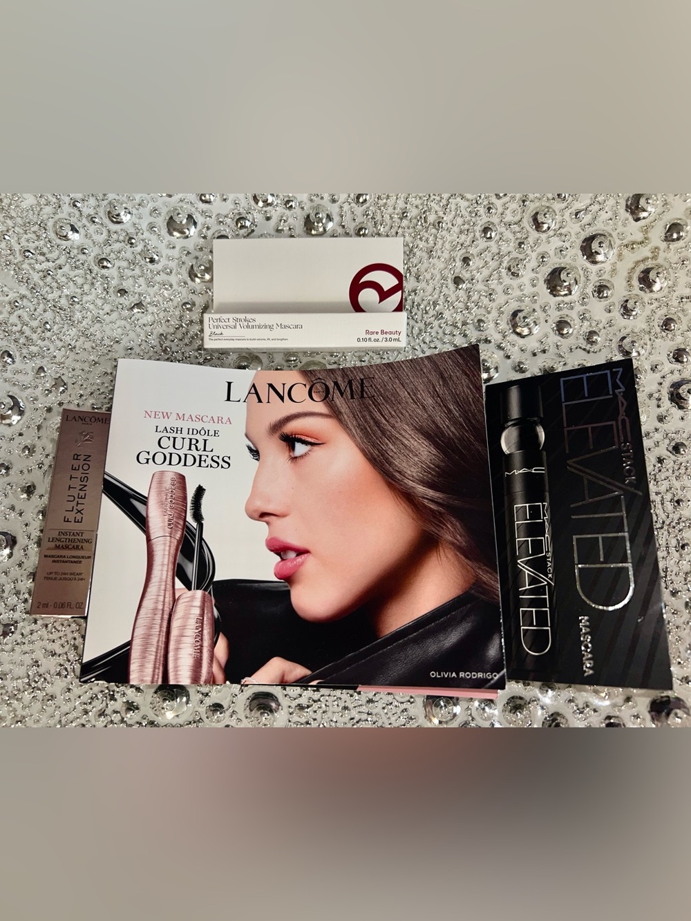 New Bundle of 4 Mini Mascaras Lancome Rare Beauty MAC